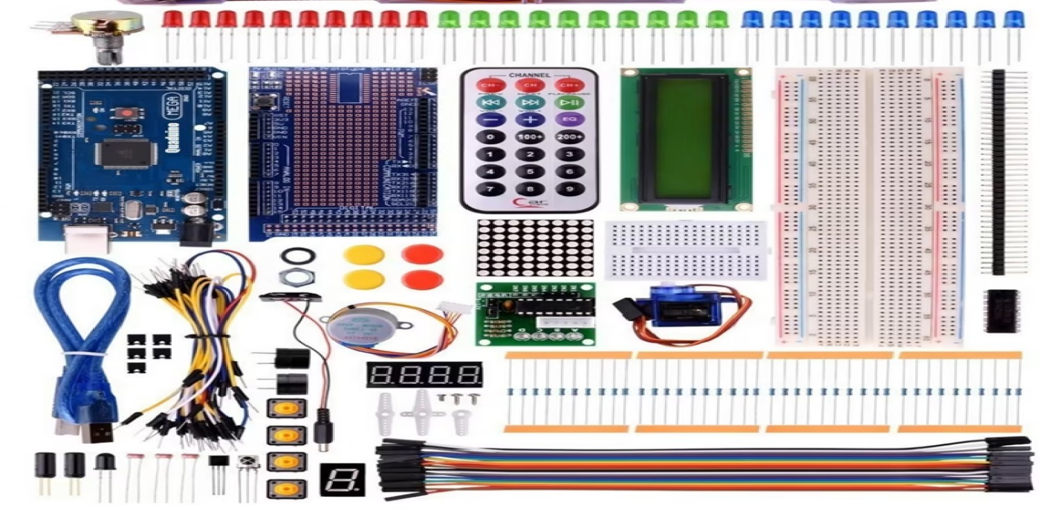 Super Mega 2560 Kit compatible with Arduino IDE (Beginner’s 2560 Kit)
